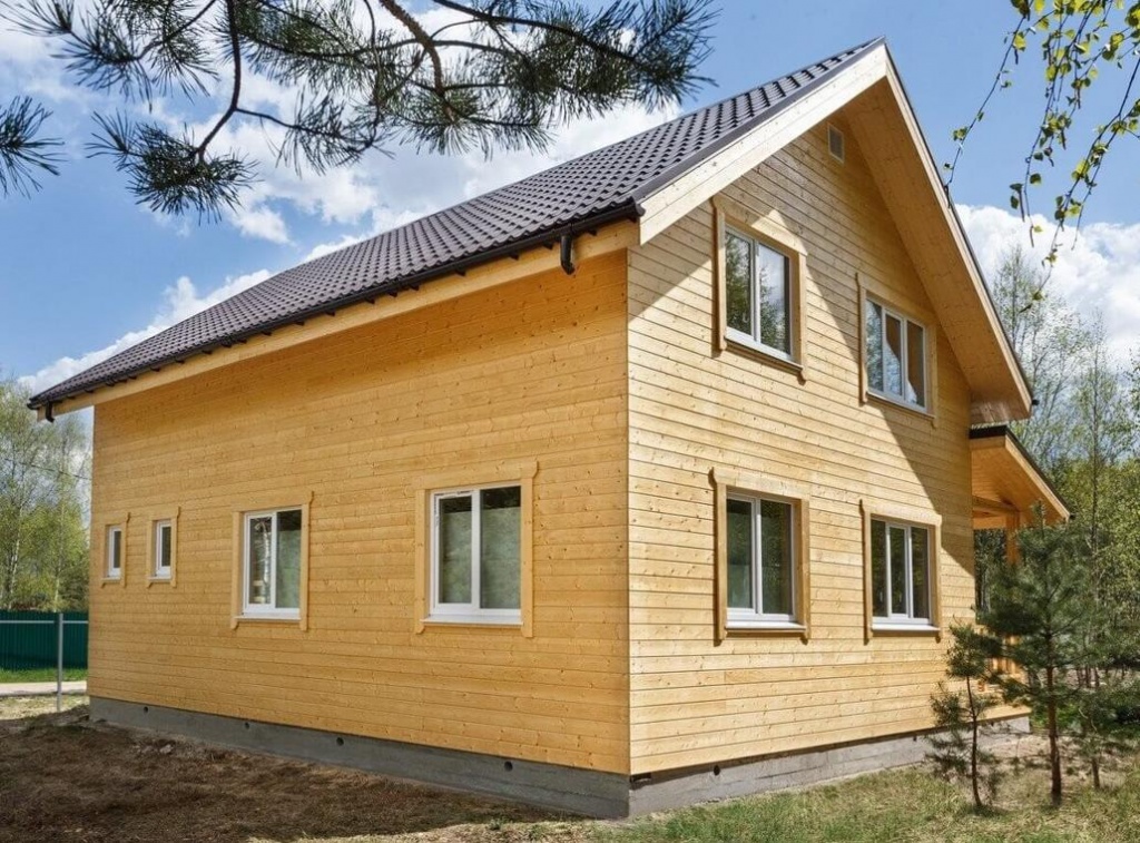 Чем обшить деревянный дом